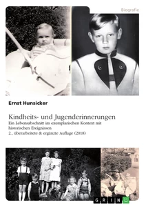Title: Kindheits- und Jugenderinnerungen