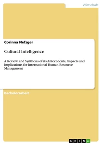 Title: Cultural Intelligence