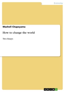 Title: How to change the world