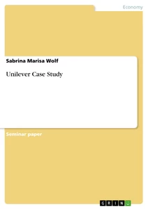 Title: Unilever Case Study