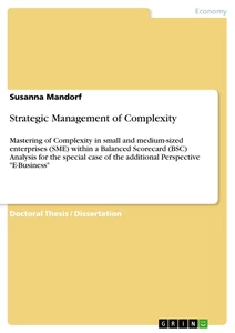 Title: Strategic Management of Complexity