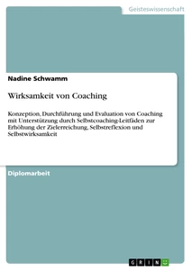 Titel: Wirksamkeit von Coaching