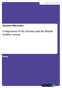 Title: Comparison of the German and the British welfare system