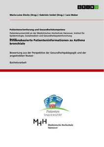 Title: Evidenzbasierte Patienteninformationen zu Asthma bronchiale
