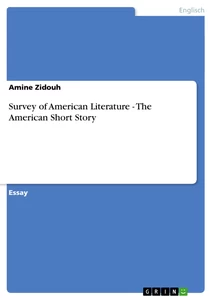Titel: Survey of American Literature - The American Short Story