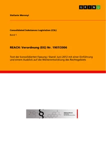 Title: REACH: Verordnung (EG) Nr. 1907/2006