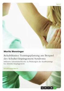 Titel: Rehabilitative Trainingsplanung am Beispiel des Schulter-Impingement Syndroms