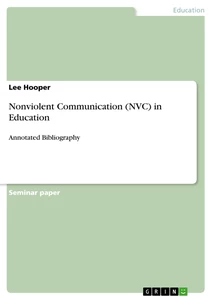 Titel: Nonviolent Communication (NVC) in Education