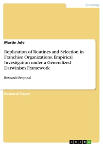 Franchising master thesis