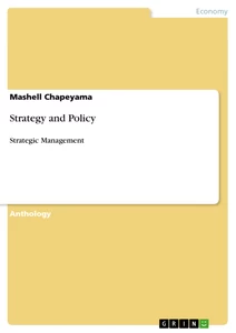 Title: Strategy and Policy