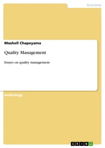 Titel: Quality Management