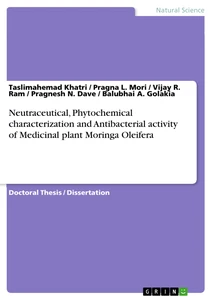 Phd thesis on phytochemistry