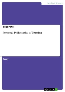 Title: Personal Philosophy of Nursing