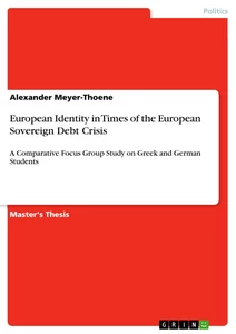 Title: European Identity in Times of the European Sovereign Debt Crisis