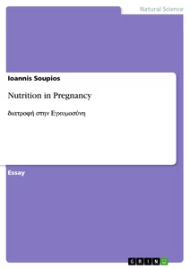 Titel: Nutrition in Pregnancy