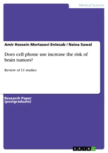 Title: Does cell phone use increase the risk of brain tumors?