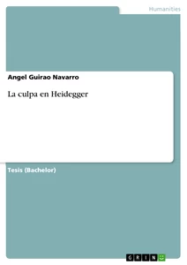 Title: La culpa en Heidegger
