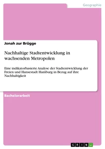 Nachhaltige Stadtentwicklung In Wachsenden Metropolen Grin