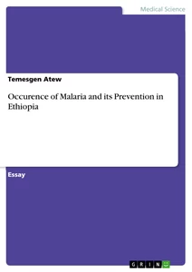 Title: Occurence of Malaria and its Prevention in Ethiopia