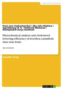 Phd thesis on phytochemistry