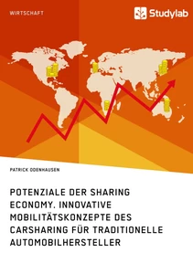 Titel: Potenziale der Sharing Economy. Innovative Mobilitätskonzepte des Carsharing für traditionelle Automobilhersteller
