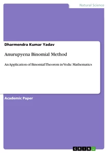 Title: Anurupyena Binomial Method