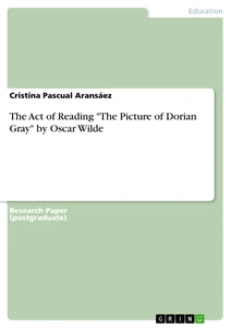 Title: The Act of Reading "The Picture of Dorian Gray" by Oscar Wilde
