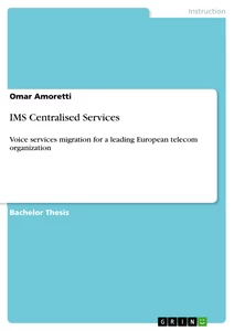 Titel: IMS Centralised Services