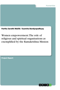 Title: Women empowerment. The role of religious and spiritual organisations as exemplified by the Ramakrishna Mission
