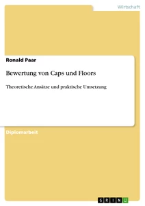 Titel: Bewertung von Caps und Floors