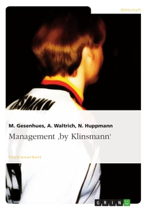 Titel: Management 'by Klinsmann'