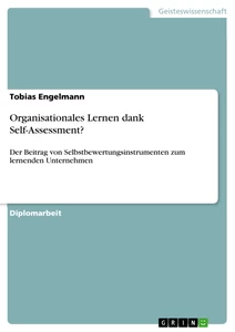 Title: Organisationales Lernen dank Self-Assessment?