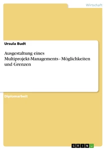 Titel: Leitfaden für die Umsetzung von Multiprojekt-Management. Möglichkeiten und Grenzen.