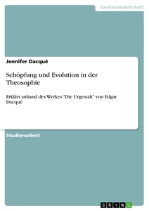 Title: Schöpfung und Evolution in der Theosophie