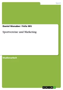 Title: Sportvereine und Marketing