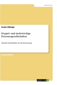 Doppel Und Mehrstockige Personengesellschaften Grin