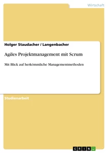 Titel: Agiles Projektmanagement mit Scrum