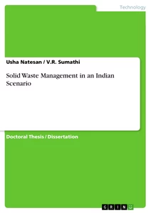 Title: Solid Waste Management in an Indian Scenario