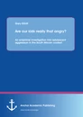 Title: Are our kids really that angry? An empirical investigation into adolescent aggression in the South African context