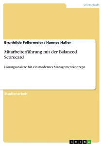 Titel: Mitarbeiterführung mit der Balanced Scorecard
