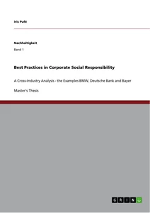 Titel: Best Practices in Corporate Social Responsibility