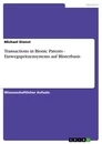 Titel: Transactions in Bionic Patents - Einwegspritzensystems auf Blisterbasis