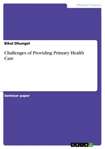 Titel: Challenges of Providing Primary Health Care