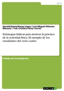 Estrategias Ludicas Para Motivar La Practica De La Hausarbeiten De