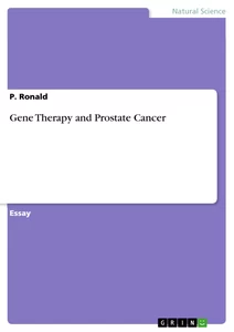 Titel: Gene Therapy and Prostate Cancer