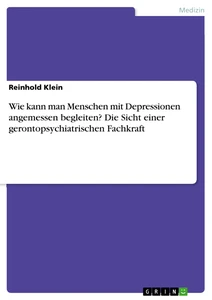 Wie Kann Man Menschen Mit Depressionen Angemessen Hausarbeiten De