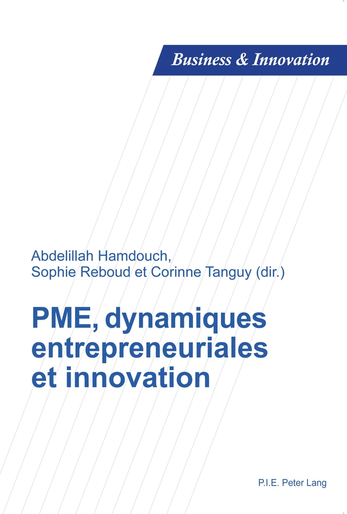 Titre: PME, dynamiques entrepreneuriales et innovation
