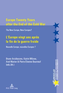 Title: Europe Twenty Years after the End of the Cold War / L’Europe vingt ans après la fin de la guerre froide
