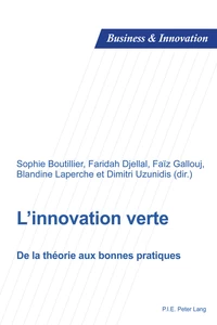 Title: L’innovation verte