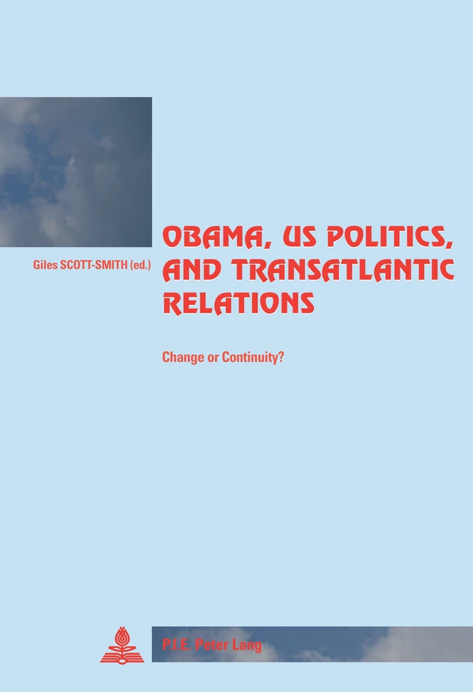 Title: Obama, US Politics, and Transatlantic Relations